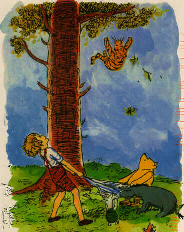 Pooh and friends