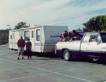 Travel Trailer Shot